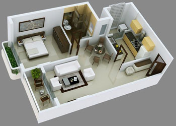 1 BHK Flat